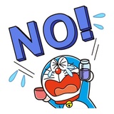 Doraemon Emoji Fun WhatsApp Sticker #14