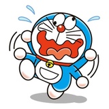 Doraemon Emoji Fun WhatsApp Sticker #22