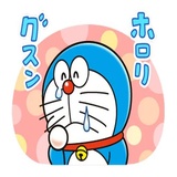 Doraemon Emoji Fun WhatsApp Sticker #25