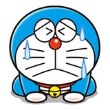 Doraemon Emoji Fun WhatsApp Sticker #27