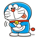 Doraemon Emoji Fun WhatsApp Sticker #3