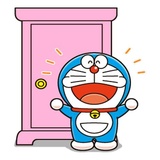 Doraemon Emoji Fun WhatsApp Sticker #4