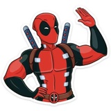 Deadpool Emojis WhatsApp Sticker pack