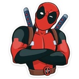 Deadpool Emojis WhatsApp Sticker #12