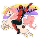 Deadpool Emojis WhatsApp Sticker #20
