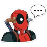 Deadpool Emojis WhatsApp Sticker #30