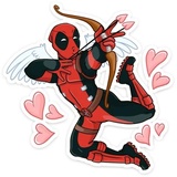 Deadpool Emojis WhatsApp Sticker #7