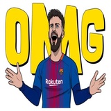 FC Barcelona 2017/18 WhatsApp Sticker #16