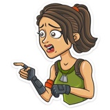 Fortnite classic WhatsApp Sticker #22
