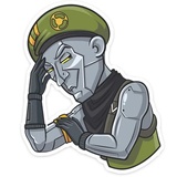 Fortnite classic WhatsApp Sticker #4
