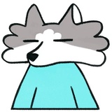 Frank the Wolf WhatsApp Sticker #18