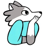 Frank the Wolf WhatsApp Sticker #19