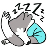 Frank the Wolf WhatsApp Sticker #6