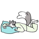 Frank the Wolf WhatsApp Sticker #7