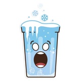 Funny Glass WhatsApp Sticker #3