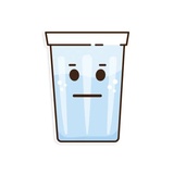 Funny Glass WhatsApp Sticker #4