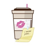 Funny Glass WhatsApp Sticker #7