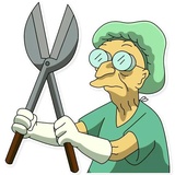 Futurama WhatsApp Sticker #25