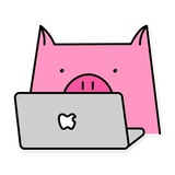 German the Pig WhatsApp Sticker #13