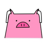 German the Pig WhatsApp Sticker #15