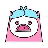 German the Pig WhatsApp Sticker #30