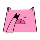 German the Pig WhatsApp Sticker #4
