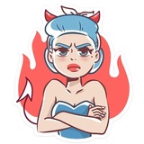 Girl Power WhatsApp Sticker #11