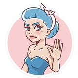 Girl Power WhatsApp Sticker #23