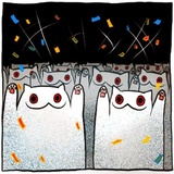 Gloomy Cat WhatsApp Sticker #10