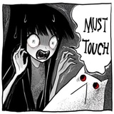 Gloomy Cat WhatsApp Sticker #18