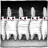 Gloomy Cat WhatsApp Sticker #7