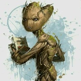 Groot WhatsApp Sticker #17