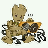 Groot WhatsApp Sticker #3