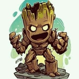 Groot WhatsApp Sticker #6