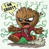 Groot WhatsApp Sticker #8