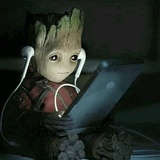 Groot WhatsApp Sticker #9