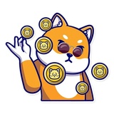 Grumpy Shiba WhatsApp Sticker #17