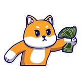 Grumpy Shiba WhatsApp Sticker #19