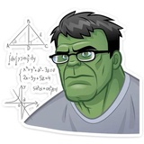 Hulk Strength WhatsApp Sticker #13