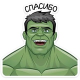 Hulk Strength WhatsApp Sticker #30