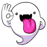 Ghost WhatsApp Sticker #2