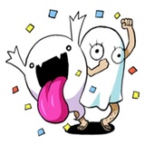 Ghost WhatsApp Sticker #3