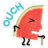 Watermelon WhatsApp Sticker #15