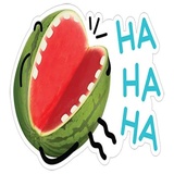 Watermelon WhatsApp Sticker #5
