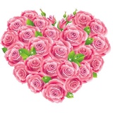 Heart Flower WhatsApp Sticker #28