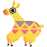 Hipster Llama WhatsApp Sticker #6