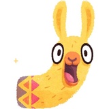 Hipster Llama WhatsApp Sticker #7