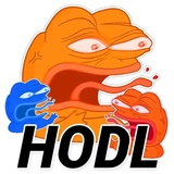 HODL WhatsApp Sticker #6