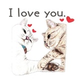 Hug me pls - Iam your cat WhatsApp Sticker #14