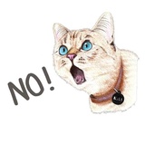 Hug me pls - Iam your cat WhatsApp Sticker #29